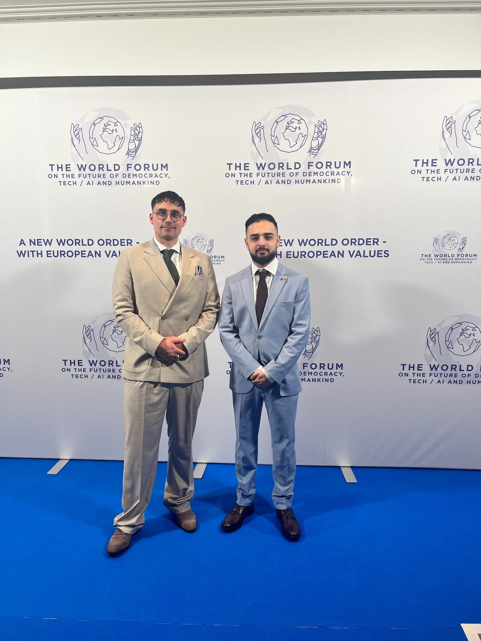 Ilya Mohini und Lukas Sieper (MdEP)